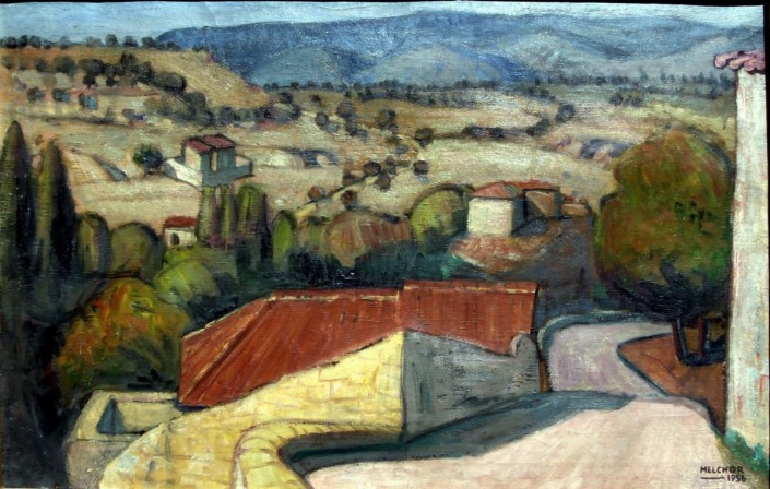 Desde el Alcázar de Segovia (1956)