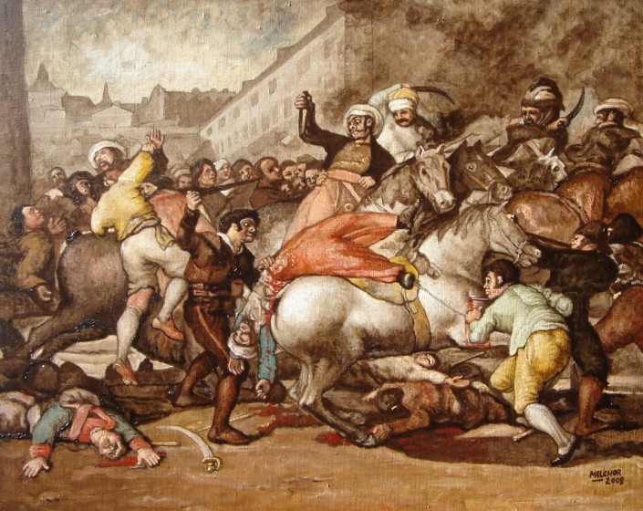 La carga de los Mamelucos, Goya (2008)